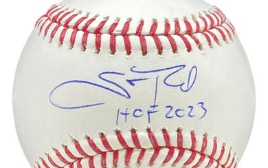 scott rolen st louis cardinals signed official MLB baseball HOF 2023 BAS