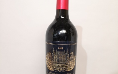 1 bouteille Château PALMER - 3e Gcc Margaux 2019.