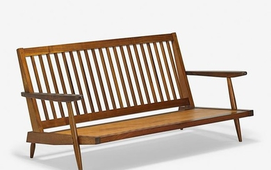 GEORGE NAKASHIMA Settee with Arms