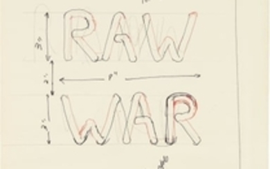 Bruce Nauman, RAW/WAR