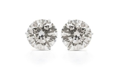 16.08 Carat Diamond Stud Earrings