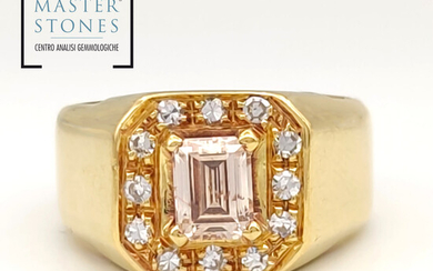 18 carati Oro giallo - Anello - 0.90 ct Diamante - Diamanti, Masterstones 521PT181
