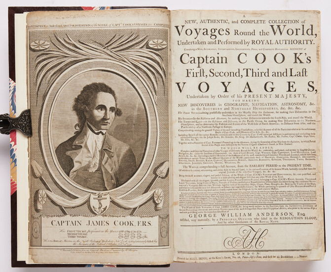 1976459. Captain Cook's Voyages around the World, 1784-86 in one volume.