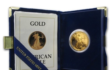 1987-P 1/2 oz Proof American Gold Eagle