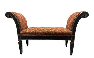 20th Century Upholstered Bench / Ottoman