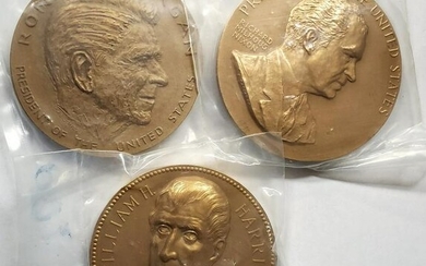 3-3 INCH PRESIDENTIAL INAGURATION MEDALS