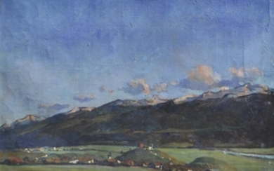 Gustav Bechler (München/Monaco di Baviera 1870 – Innsbruck 1959), Vista su...