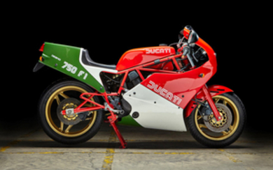 1985 Ducati 750 F1A, Frame no. ZDM750R*7500177* Engine no. ZDM750L*7500169*