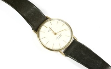 A 9ct gold gentlemen's Rotary Automatic strap watch