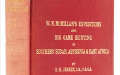 Africa.- Big Game.- Jessen (Burchard Heinrich) W. N. McMillan's Expeditions and Big Game Hunting in Sudan, Abyssinia, & British East Africa, first edition, privately printed, 1906.