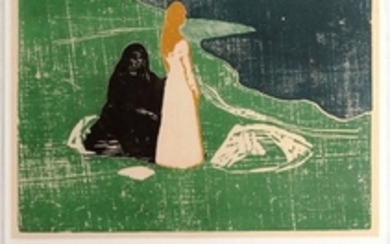 Art Exhibition Poster Edvard Munch LA Sanfilippo De