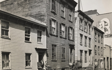 BERENICE ABBOTT (1898–1991), 57-61 Talman Street, Brooklyn, May 22, 1936