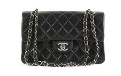 Chanel Black Classic Double Flap Small Bag, c....