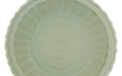 Chinese Longquan Celadon Charger