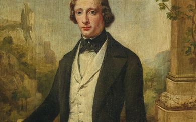 [CHOPIN, Frédéric (1810-1849] - Louis Gallait (Tournai 1810-1887 Schaerbeek), Portrait de Frédéric Chopin (1810-1849)