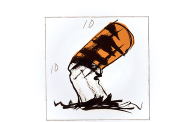 Claes Oldenburg - Claes Oldenburg: Butt for Gantt (from Harvey Gantt Portfolio)