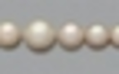Collier «perles fines» Chute de 168 perles...
