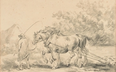 George Morland (1763-1804), Aratura dei campi