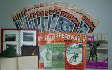 A large collection of Speedway literature