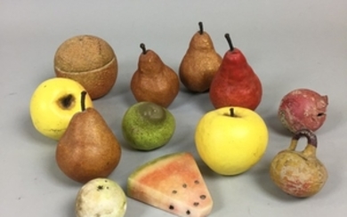 Small Group of Stone Fruit and Fruit-form Banks