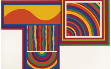 SOL LEWITT (1928-2007), Arcs and Bands in Color: one plate