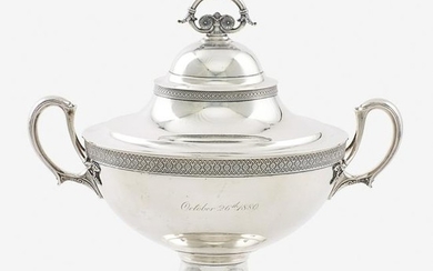 TIFFANY & CO. STERLING SILVER COVERED SOUP TUREEN