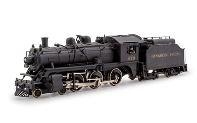 A United Scale Models HO-Gauge Canadian Pacific 4-6-0