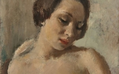 Vera ROCKLINE Moscou, 1896 - Paris, 1934 Nu en buste - circa 1928-1930