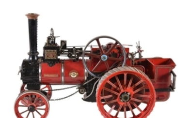 A well-engineered 1 ½ inch scale model of a ‘Royal Chester’ Allchin Traction engine