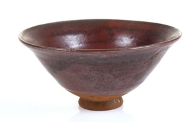 WILLIAM STAITE MURRAY, STUDIO POTTERY FOOTED BOWL, circa...