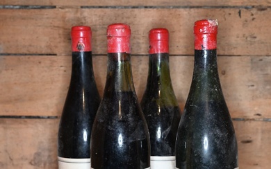 4 bouteilles Gevrey-Chambertin 1961. Nicolas... - Lot 34 - Ferri & Associés