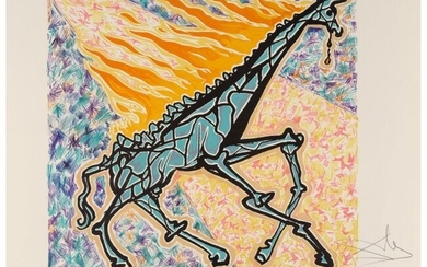 41034: Salvador Dali (1904-1989) Le Girafe en Feu, from