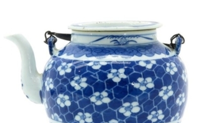 A Blue and White Decor Teapot