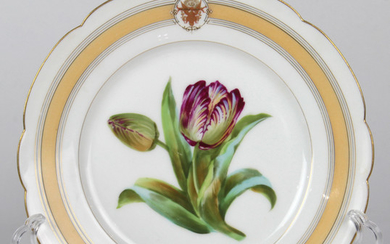 US Grant Administration reproduction dessert plate, 19th century.