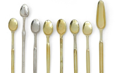 A collection of marrow spoons