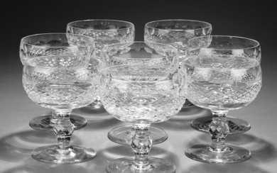 (8) Waterford Colleen pattern crystal coupes