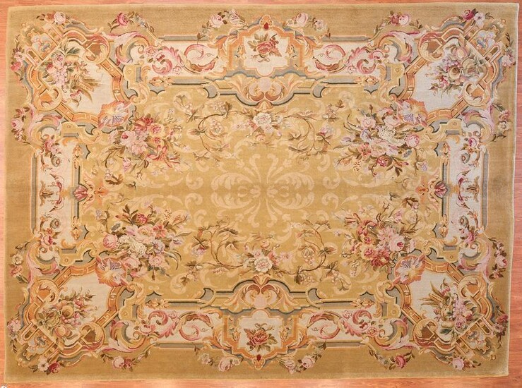 Savonnerie Carpet, China, approx. 9 x 12