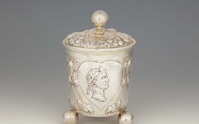A Baroque Augsburg silver beaker