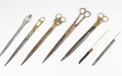 A COLLECTION OF SEVEN 18TH / 19TH CENTURY TURKISH