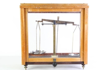A Cased Set of Vintage Scales