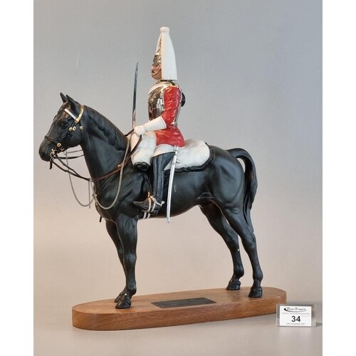 A Connoisseur Model by Beswick England 'Lifeguard' a trooper...