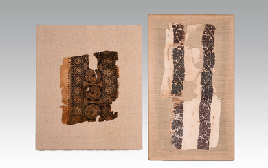 A Coptic tunic fragment textile