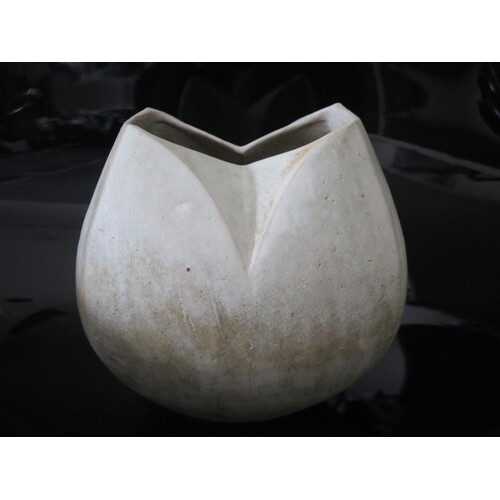 A John Ward Studio Pottery Tulip Form Vase, impressed mark, ...