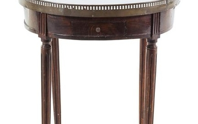 A Louis XVI Style Bouillotte Table