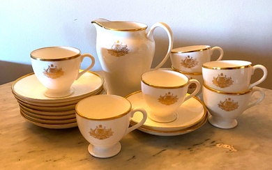 A Minton Tea Service with The Australian Coat of Arms