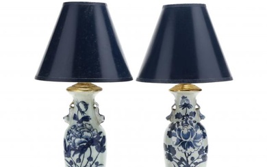 A Pair of Chinese Vase Lamps