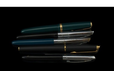 A Small Collection of Vintage Fountain Pens ( 5 ) In Total. ...