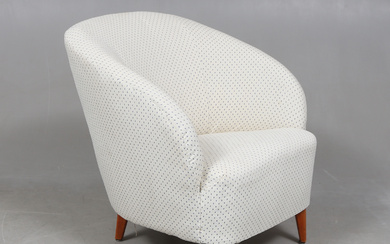 A Swedish modern armchair, mid 20th century.