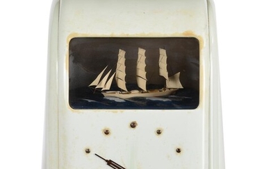 A 'Vitascope' dioramic electric timepiece