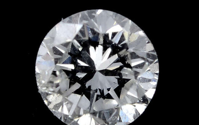 A brilliant cut diamond weighing 0.23ct